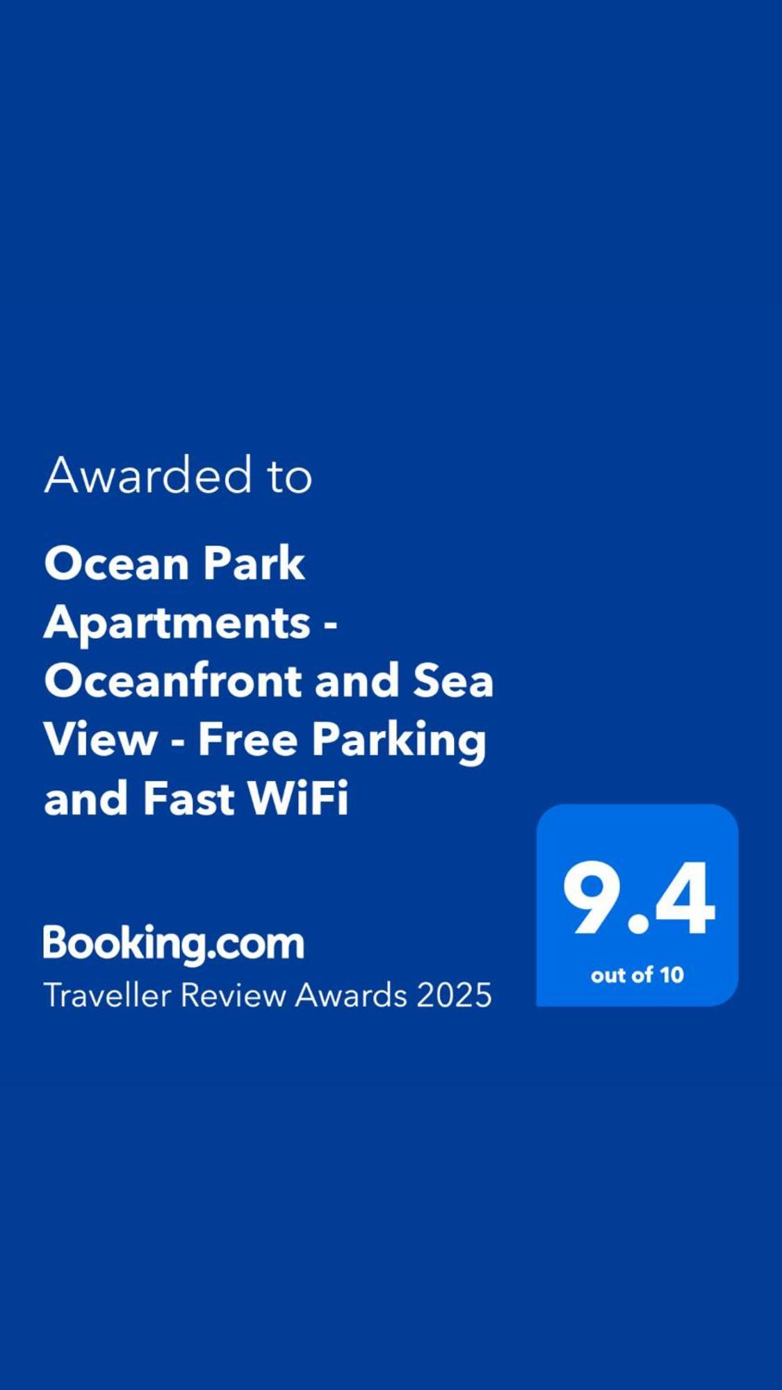 Ocean Park Apartments - Oceanfront - Free Parking And Fast Wifi 爱丁堡 外观 照片
